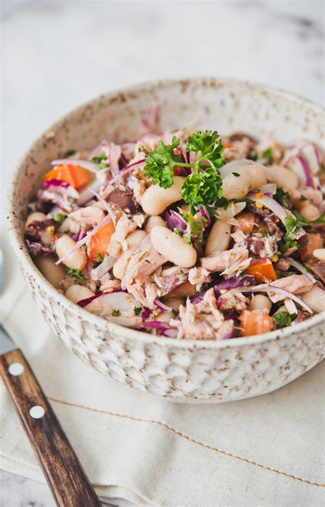 SALADA DE FEIJÃO BRANCO ATUM