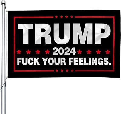 Amazon Fuck Trump And Fuck You For Voting For Him Flag X Ft Outdoor Indoor Decoration
