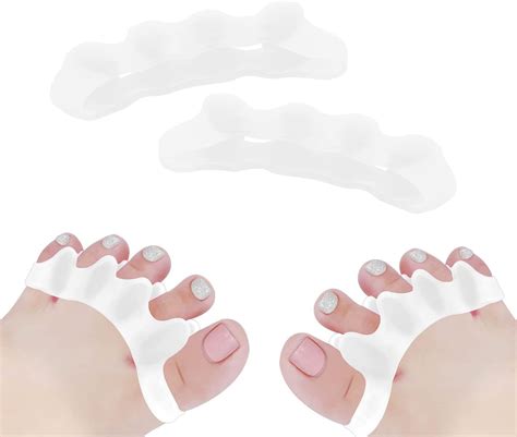 Pair Toe Separator Soft Gel Toe Spacers To Correct Toes Toe