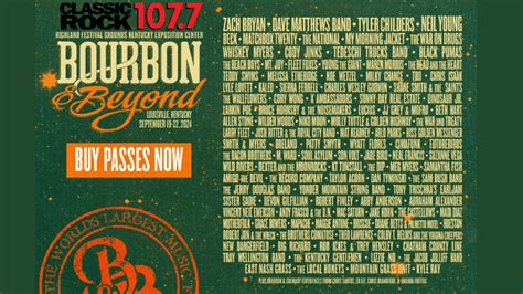 Bourbon And Beyond 2024 Classic Rock 107 7