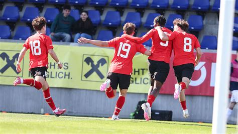 Bitter ÖFB U17 Auswahl verpasst Sieg gegen Norwegen spät