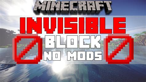 How To Get Invisible Blocks Barrier Blocks In Minecraft Bedrock Edition