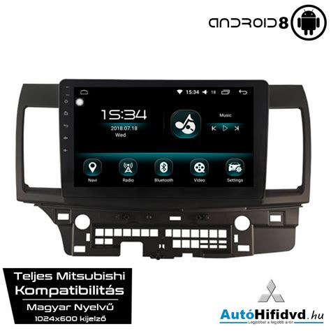 Mitsubishi Aut Hifi M Rkaspecifikus Multim Dia Magyar Men Waze