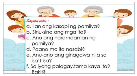 ap grade  kahalagahan ng kasapi sa pamilyapptx