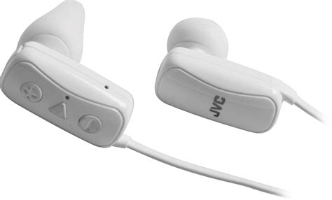 Best Buy Jvc Gumy Wireless In Ear Headphones White Haf250btw