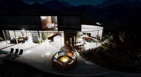 Cliff House - Architecture Visualization :: Behance