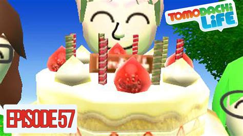 A Tomodachi Life 57 Happy Birthday Youtube