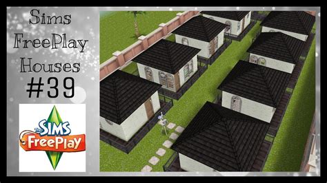 Tiny Town Houses Sims Freeplay House Idea Youtube