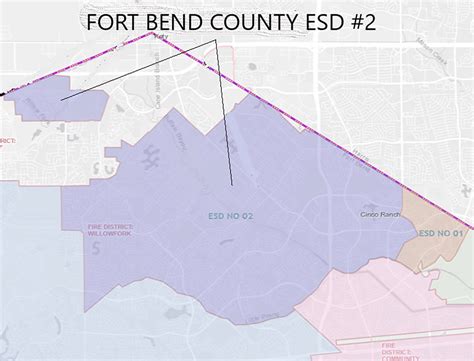 Coverage Area Fort Bend County Emergency Service District No 2