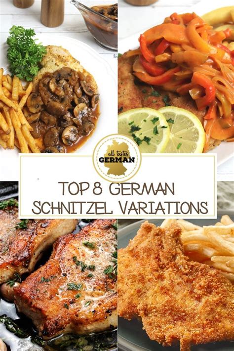 Best Types of Schnitzel you should try visiting Germany - All Tastes German | Schnitzel recipes ...