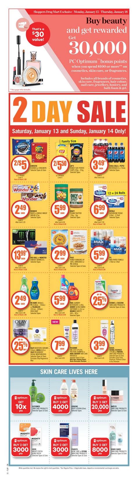 Shoppers Drug Mart Flyer ON January 13 18 2024