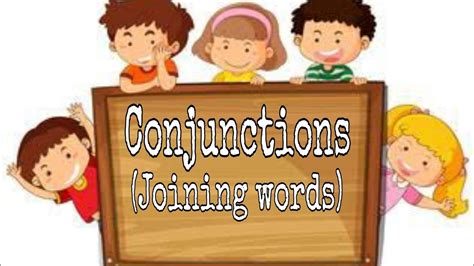 Conjunctions Joining Words English Grammar Class 2 Clip Art Library