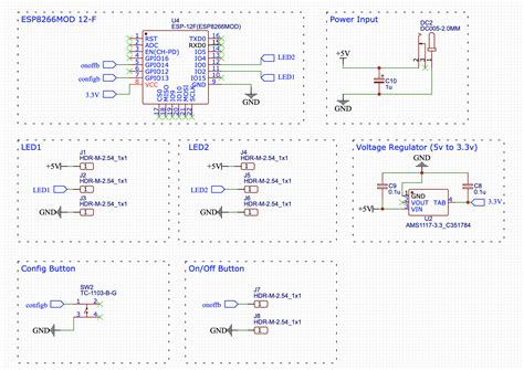 Ams1117 3.3 Schematic