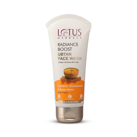 Lotus Herbals Radiance Boost Ubtan Face Wash: Buy Lotus Herbals