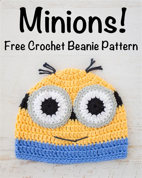 Crochet Minions Beanie – Free Pattern! » Loganberry Handmade