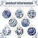 Amazon Liliful Pieces White And Blue Christmas Hanging