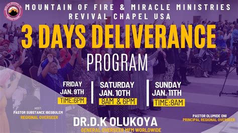 DELIVERANCE SUNDAY SERVICE OF DELIVERANCE FEBRUARY 11TH MFM REVIVAL