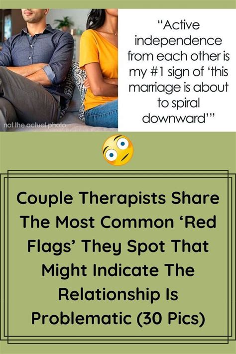 Couple Therapists Share The Most Common ‘red Flags’ They Spot That Might Indicate The