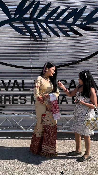 Aimee Baruah Red Carpet Cannes 🇨🇵assamese Actress Aimee Baruah Assam