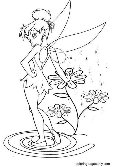 Tinkerbell Coloring Pages Coloring Pages For Kids And Adults