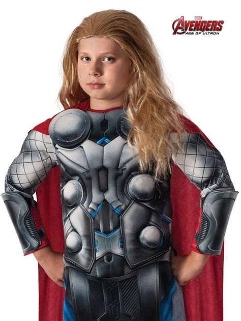 Avengers 2 Boys Thor Wig Superhero Costumes For Boys Thor Halloween