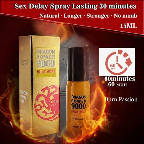 Dragon Power 9000 Delay Spray Iconic Delay Ejection Spray Climax