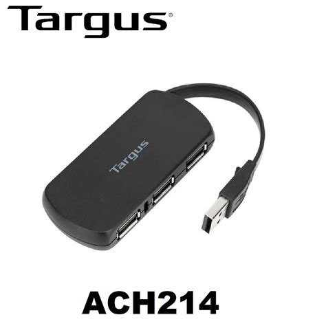 Targus Usb 20 4 Port Hub Ach214 Ach 214