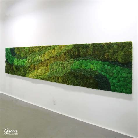 Custom Green Wall Green Wallscapes Green Wall Moss Wall Etsy