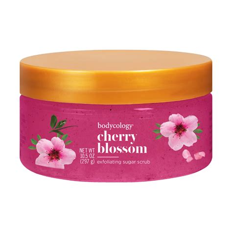 Bodycology Cherry Blossom Sugar Scrub 10 Fl Oz