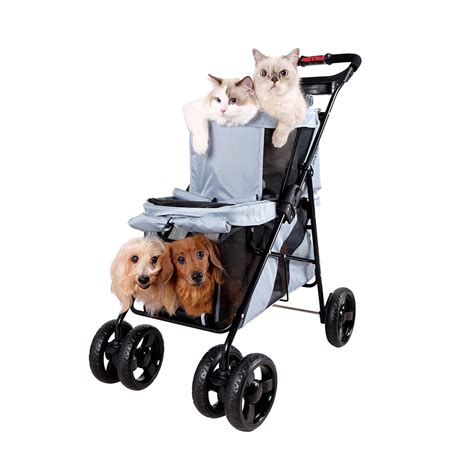 Ibiyaya Double Decker Pet Bus Stroller | My Wholesome Pet