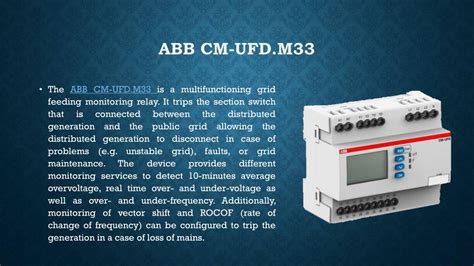 Abb Cm Ufd Schema Collegamento