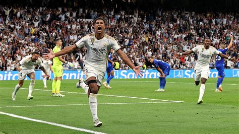 PIX Bellingham Strikes Late To Guide Real Madrid To Victory Rediff