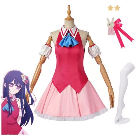 Anime Oshi No Ko Hoshino Ai Cosplay Costume Halloween Carnival Party