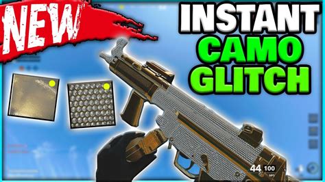 Instant Camo Unlock Glitch Unlock Camos Instant After Patch Cold War