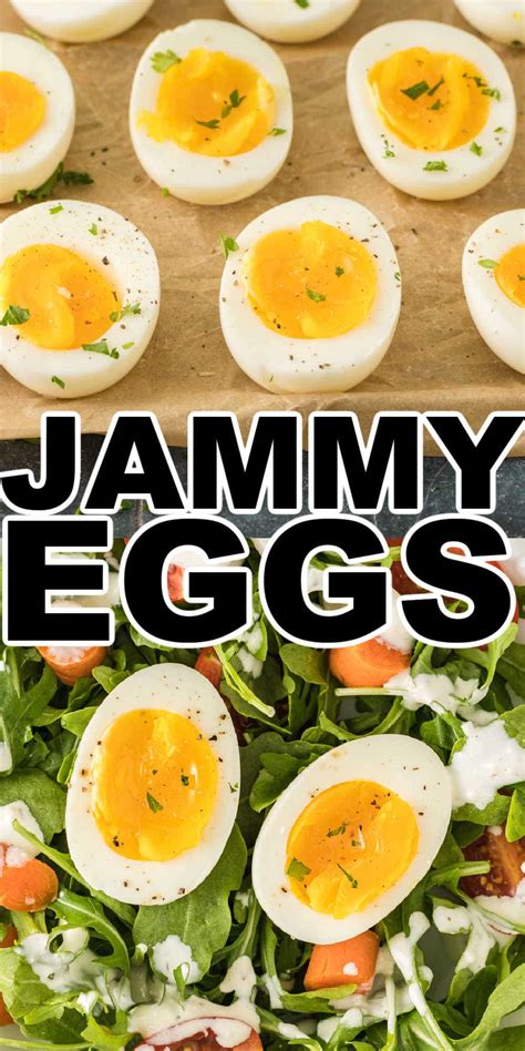 How To Make Perfect Jammy Eggs Soft Boiled Eggs Recipe Midgetmomma