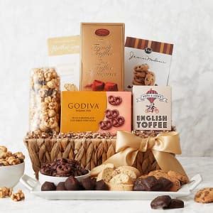 Deluxe Chocolate Gift Basket - Gift Baskets & Food