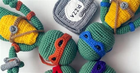 A Mi Dorable Crochet Teenage Mutant Ninja Turtle Pattern