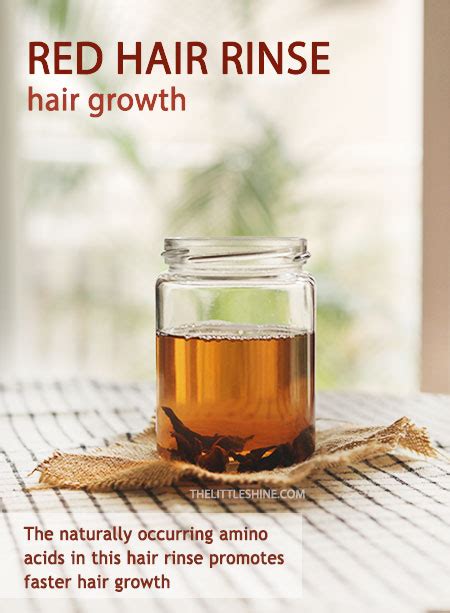 Ayurvedic Hair Rinse For Thicker Hair The Little Shine