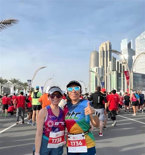 Filipinos race to finish at Ooredoo Doha Marathon 2024 - Read Qatar ...