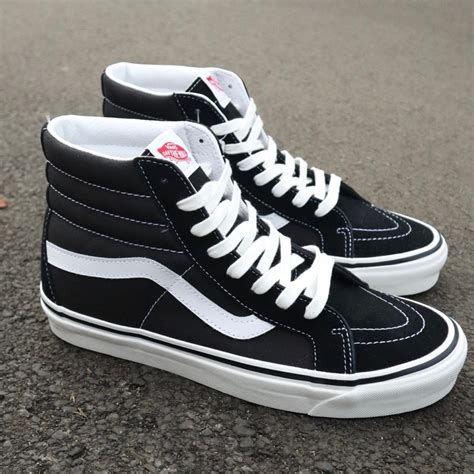 Jual Vans Sk8 Hi 38 Dx Anaheim Factory Black White Resmi Pt Navya