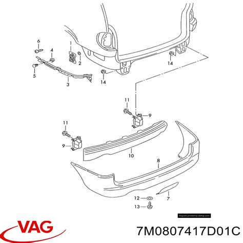 M E C Vag Parachoques Trasero