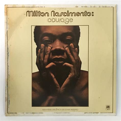 Lp Vinil Milton Nascimento Courage Item De M Sica Emi Odeon Usado