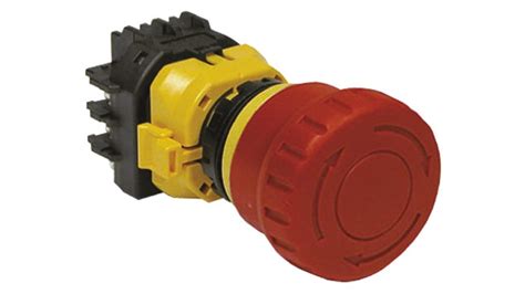 Xw1e Bv402m R Idec Xw1e Series Twist Release Emergency Stop Push