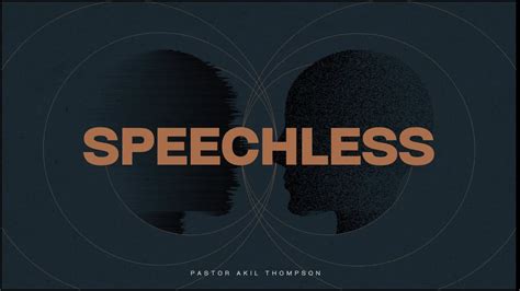 Speechless Pastor Akil Thompson Lighthouse Of The Valley YouTube