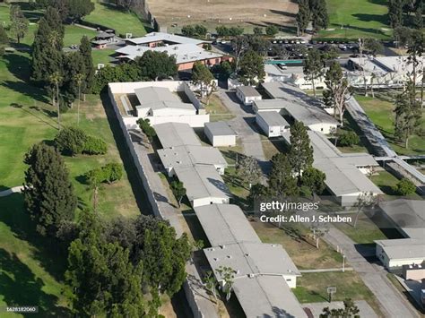 Aerial view of Los Padrinos Juvenile Hall in Los Padrinos Juvenile ...