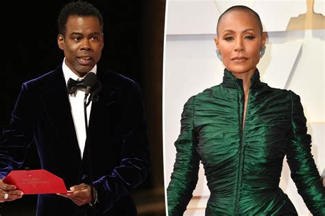 Chris Rock Ad Libbed Jada Pinkett Smith Bald Joke At Oscars 2022