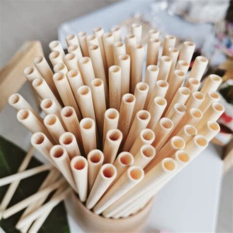 Biodegradable Chemical Free Bamboo Straws Everything Made Of Bamboo