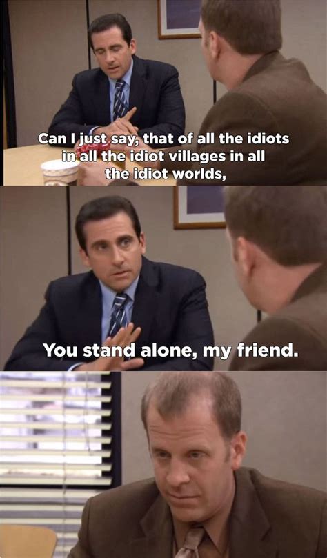 The Office Quotes Michael Scott To Toby