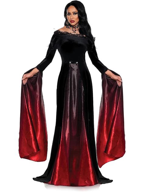 Women S Elegant Vampiress High Court Vampire Costume Dress