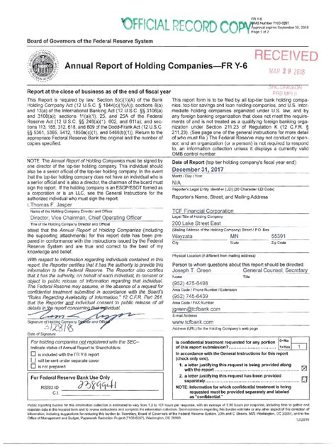 Fillable Online The Fed Report Forms Federal ReserveFRB Report